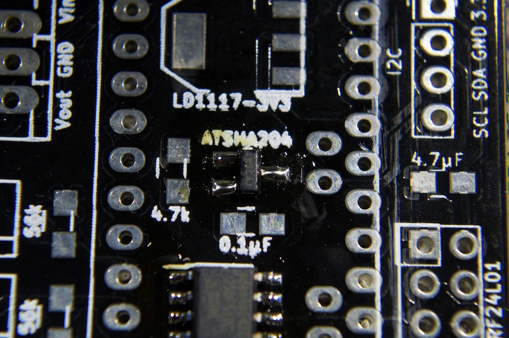 ATSHA soldering