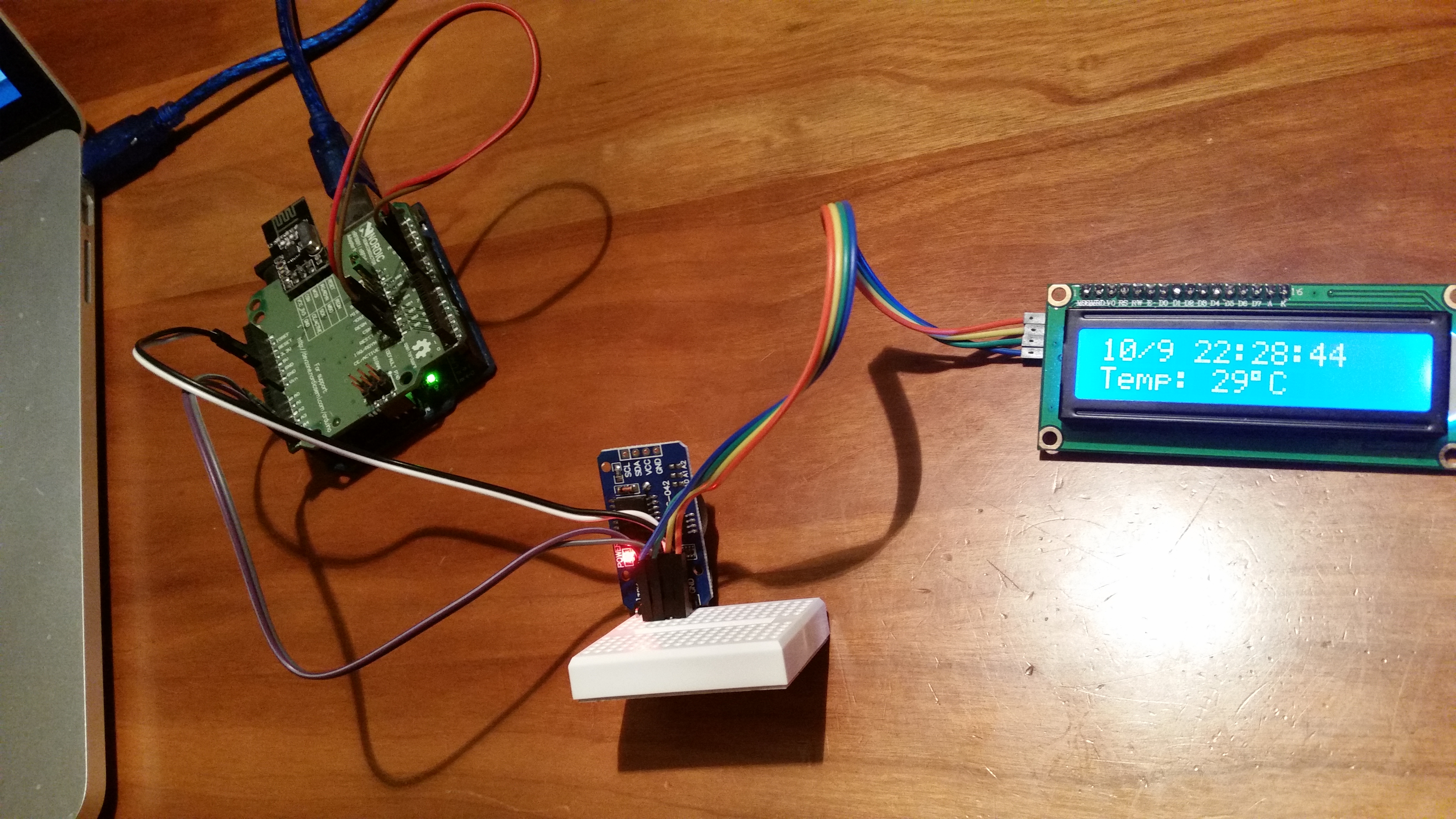 Real Time Clock Module, LCD Display and Controller Time | OpenHardware ...