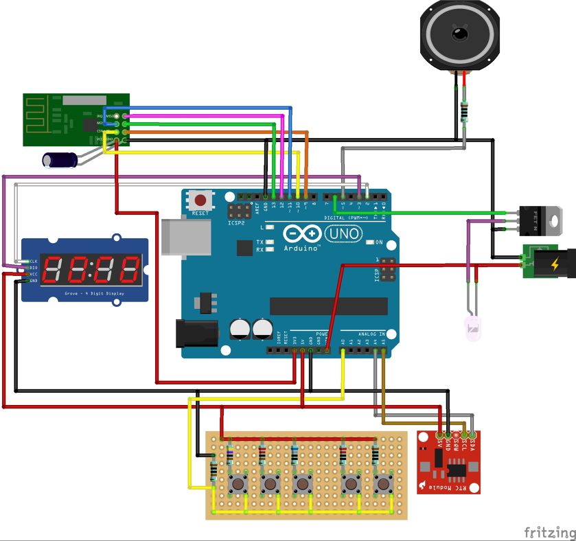 Smart Alarm Clock | OpenHardware.io - Enables Open Source Hardware ...