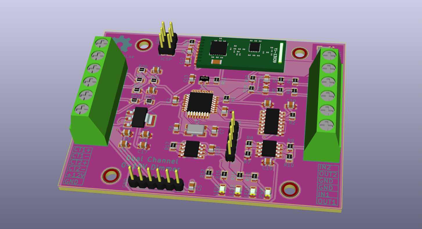 Dual Channel 010V Dimmer OpenHardware.io Enables Open Source