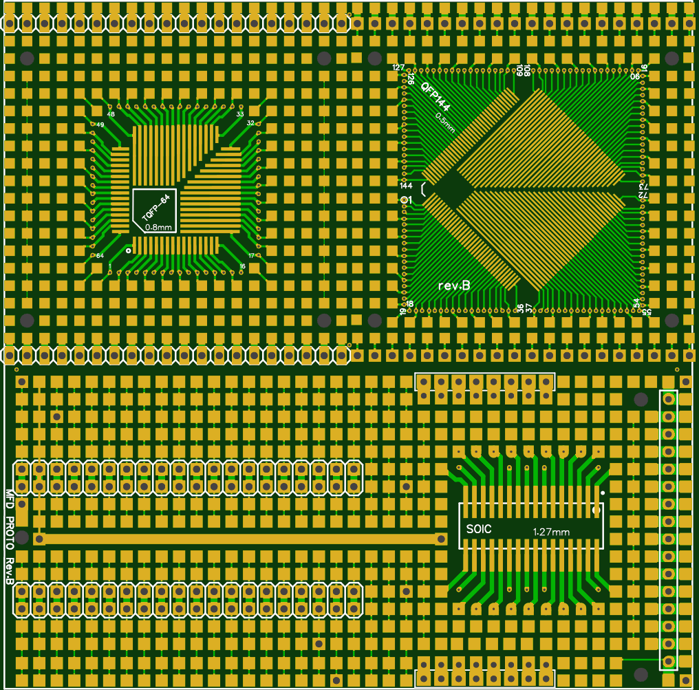 SMD Prototype PCB | OpenHardware.io - Enables Open Source Hardware ...