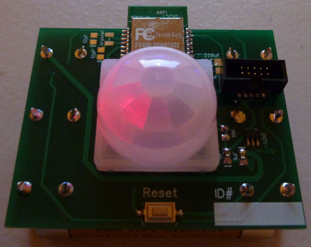 10+ years wireless PIR Sensor (on just one set of 3 AA's