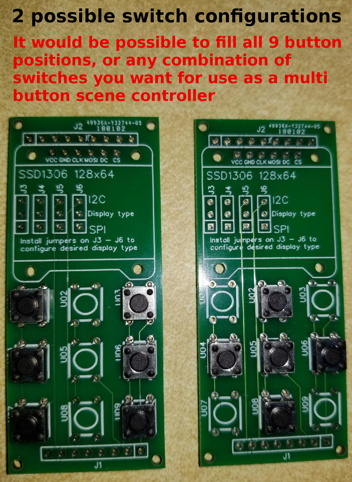 Multi Scene Keypad In-wall scene controller OLED keypad | OpenHardware.io - Enables Open ...