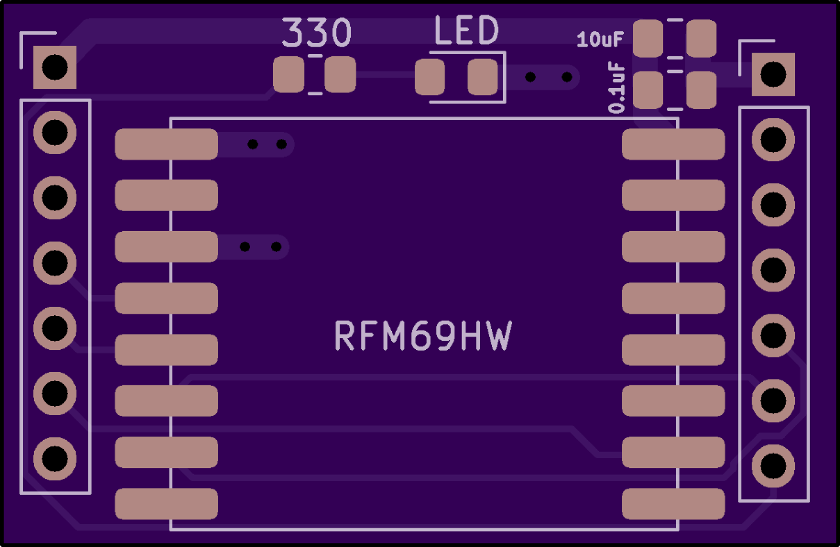 RFM69 900Mhz Adapter Board OpenHardware.io Enables Open Source