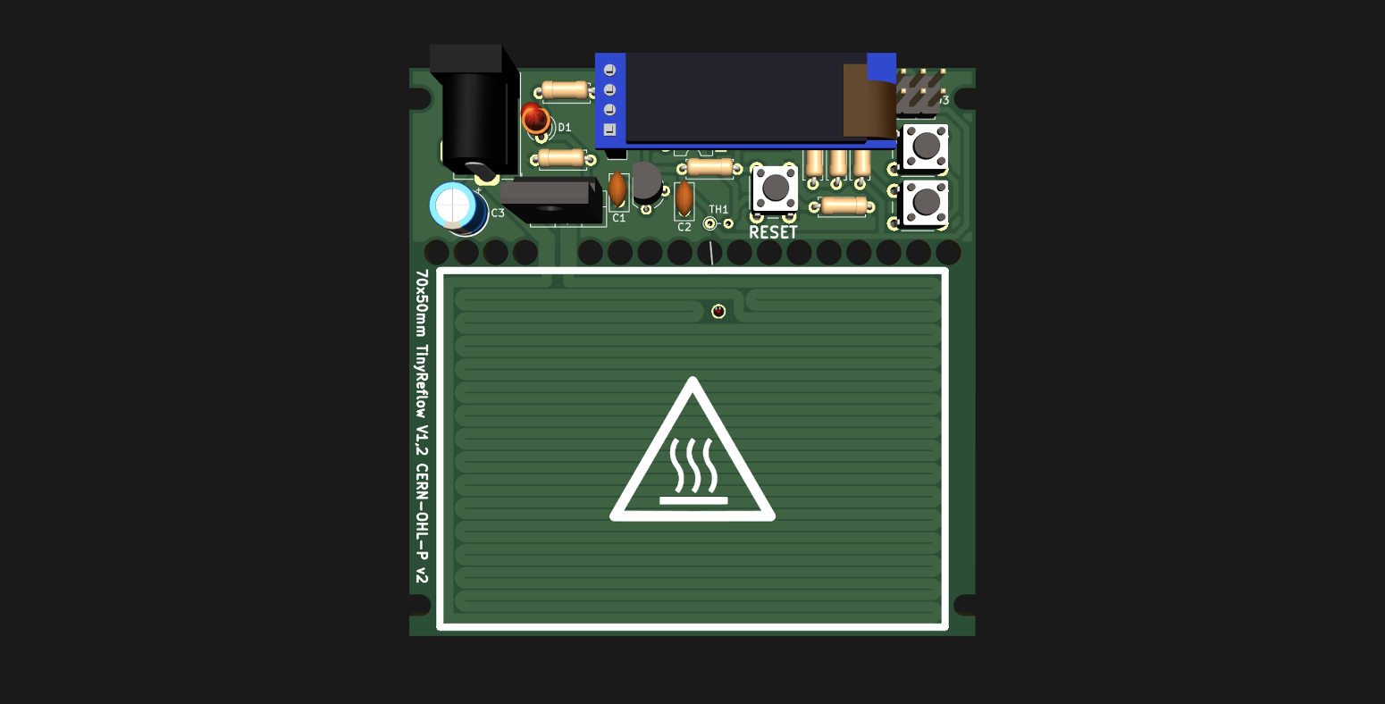 TinyReflow solder plate OpenHardware.io Enables Open Source